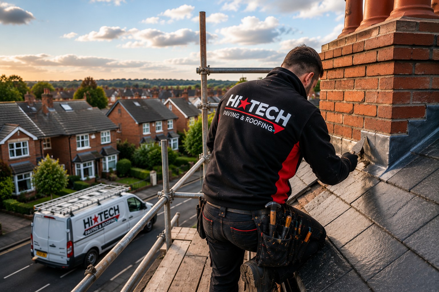 HiTech roofing project