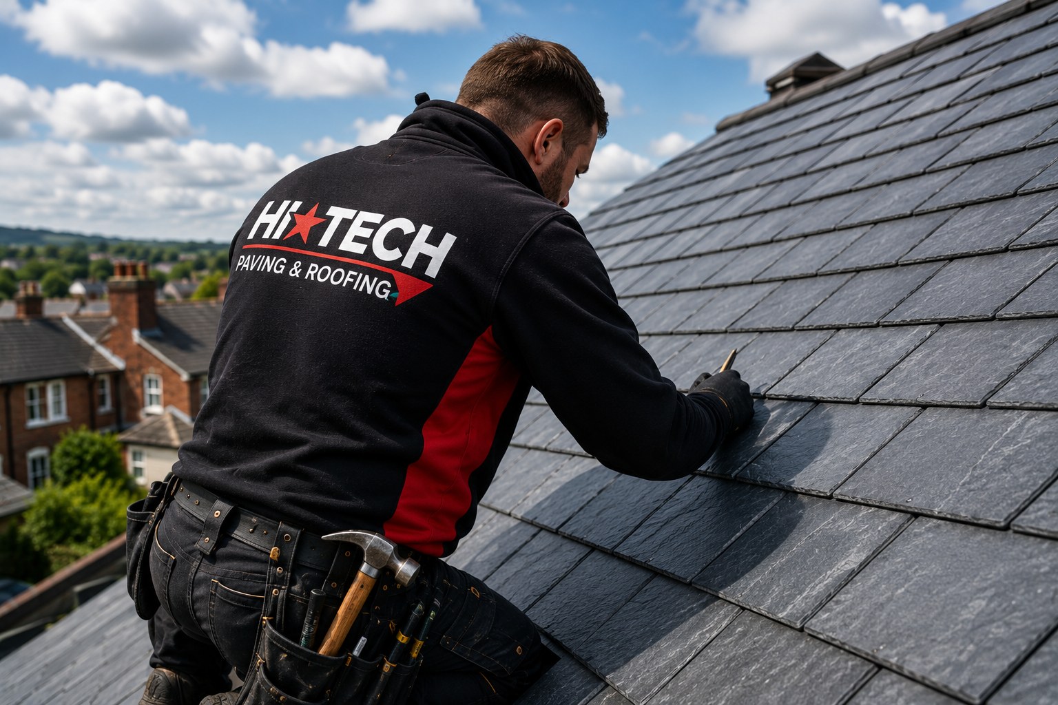 HiTech roofing project